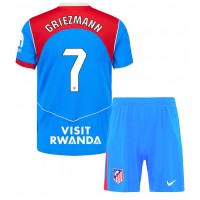 Atletico Madrid Antoine Griezmann #7 Tretí Detský futbalový dres 2025-26 Krátky Rukáv (+ trenírky)